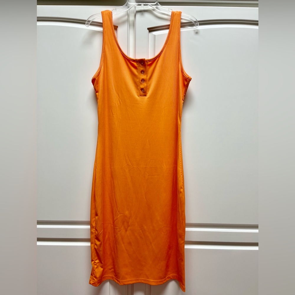 Ribbed Midi Dress